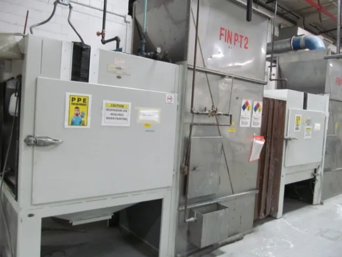 Photo #5 of SURPLUS ASSETS TO THE ONGOING OPERATIONS OF DALLAS AIRMOTIVE, INC., FEATURING: OVENS, PAINT EQUIPMENT, VIBRATORY FINISHING EQUIPMENT, CHILLERS/COMPRESSORS/DRYERS, TOOL ROOM EQUIPMENT, ROLLING STOCK & MUCH MORE