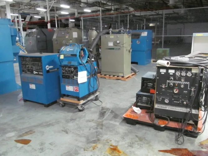 Photo #17 of SURPLUS ASSETS TO THE ONGOING OPERATIONS OF DALLAS AIRMOTIVE, INC., FEATURING: OVENS, PAINT EQUIPMENT, VIBRATORY FINISHING EQUIPMENT, CHILLERS/COMPRESSORS/DRYERS, TOOL ROOM EQUIPMENT, ROLLING STOCK & MUCH MORE