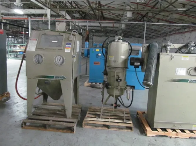Photo #19 of SURPLUS ASSETS TO THE ONGOING OPERATIONS OF DALLAS AIRMOTIVE, INC., FEATURING: OVENS, PAINT EQUIPMENT, VIBRATORY FINISHING EQUIPMENT, CHILLERS/COMPRESSORS/DRYERS, TOOL ROOM EQUIPMENT, ROLLING STOCK & MUCH MORE