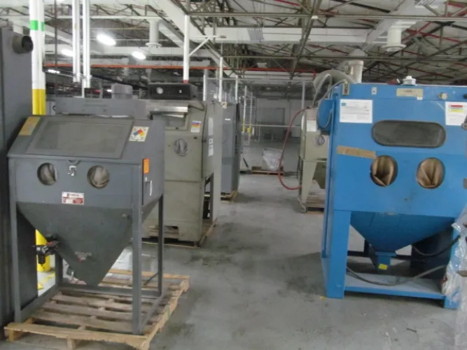 Photo #20 of SURPLUS ASSETS TO THE ONGOING OPERATIONS OF DALLAS AIRMOTIVE, INC., FEATURING: OVENS, PAINT EQUIPMENT, VIBRATORY FINISHING EQUIPMENT, CHILLERS/COMPRESSORS/DRYERS, TOOL ROOM EQUIPMENT, ROLLING STOCK & MUCH MORE
