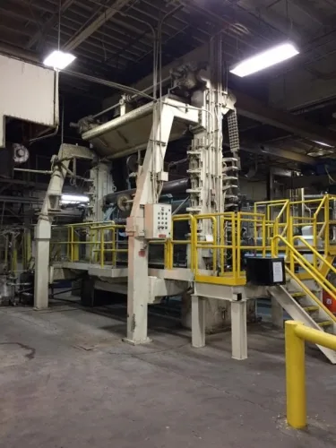 Photo #4 of SAN LEANDRO PAPER MILL, FEATURING: 112" TRIM COMPLETE PAPER BOARD MACHINE W/ (9) J.H. HORNE PRESSURE FORMERS & UPGRADED OCC STOCK PREPARATION SYSTEM (RATED 250 TPD), 2009 WEG HIGH VOLTAGE TRANSFORMER, (10+) NASH VACUUM PUMPS, LARGE SUPPLY OF NEW &