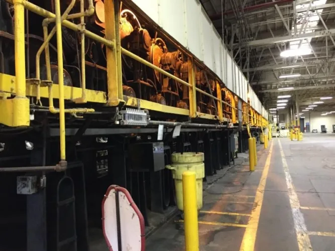 Photo #6 of SAN LEANDRO PAPER MILL, FEATURING: 112" TRIM COMPLETE PAPER BOARD MACHINE W/ (9) J.H. HORNE PRESSURE FORMERS & UPGRADED OCC STOCK PREPARATION SYSTEM (RATED 250 TPD), 2009 WEG HIGH VOLTAGE TRANSFORMER, (10+) NASH VACUUM PUMPS, LARGE SUPPLY OF NEW &