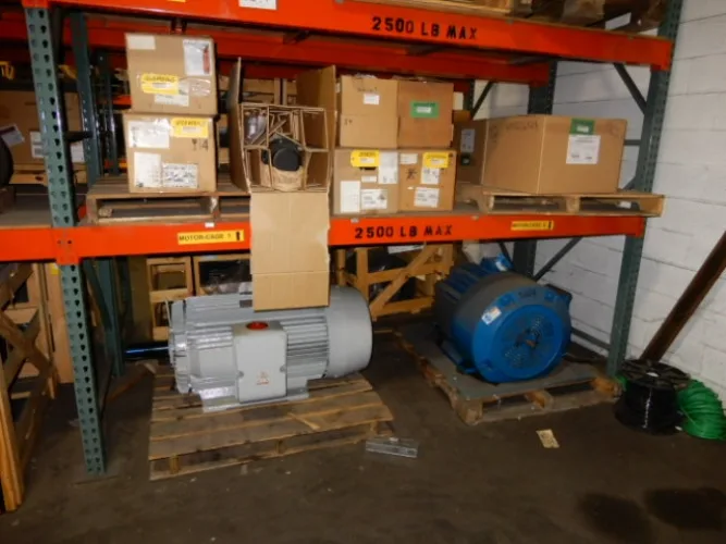 Photo #18 of SAN LEANDRO PAPER MILL, FEATURING: 112" TRIM COMPLETE PAPER BOARD MACHINE W/ (9) J.H. HORNE PRESSURE FORMERS & UPGRADED OCC STOCK PREPARATION SYSTEM (RATED 250 TPD), 2009 WEG HIGH VOLTAGE TRANSFORMER, (10+) NASH VACUUM PUMPS, LARGE SUPPLY OF NEW &