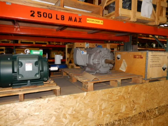 Photo #24 of SAN LEANDRO PAPER MILL, FEATURING: 112" TRIM COMPLETE PAPER BOARD MACHINE W/ (9) J.H. HORNE PRESSURE FORMERS & UPGRADED OCC STOCK PREPARATION SYSTEM (RATED 250 TPD), 2009 WEG HIGH VOLTAGE TRANSFORMER, (10+) NASH VACUUM PUMPS, LARGE SUPPLY OF NEW &