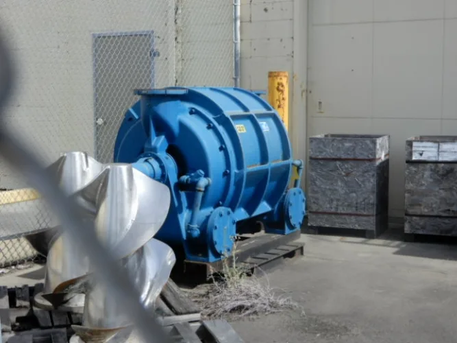 Photo #26 of SAN LEANDRO PAPER MILL, FEATURING: 112" TRIM COMPLETE PAPER BOARD MACHINE W/ (9) J.H. HORNE PRESSURE FORMERS & UPGRADED OCC STOCK PREPARATION SYSTEM (RATED 250 TPD), 2009 WEG HIGH VOLTAGE TRANSFORMER, (10+) NASH VACUUM PUMPS, LARGE SUPPLY OF NEW &