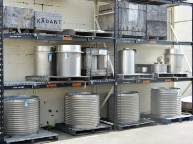 Photo #27 of SAN LEANDRO PAPER MILL, FEATURING: 112" TRIM COMPLETE PAPER BOARD MACHINE W/ (9) J.H. HORNE PRESSURE FORMERS & UPGRADED OCC STOCK PREPARATION SYSTEM (RATED 250 TPD), 2009 WEG HIGH VOLTAGE TRANSFORMER, (10+) NASH VACUUM PUMPS, LARGE SUPPLY OF NEW &