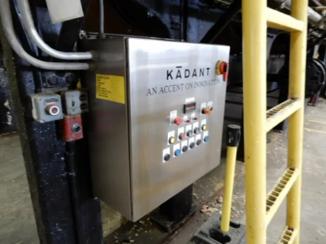 Photo #38 of SAN LEANDRO PAPER MILL, FEATURING: 112" TRIM COMPLETE PAPER BOARD MACHINE W/ (9) J.H. HORNE PRESSURE FORMERS & UPGRADED OCC STOCK PREPARATION SYSTEM (RATED 250 TPD), 2009 WEG HIGH VOLTAGE TRANSFORMER, (10+) NASH VACUUM PUMPS, LARGE SUPPLY OF NEW &