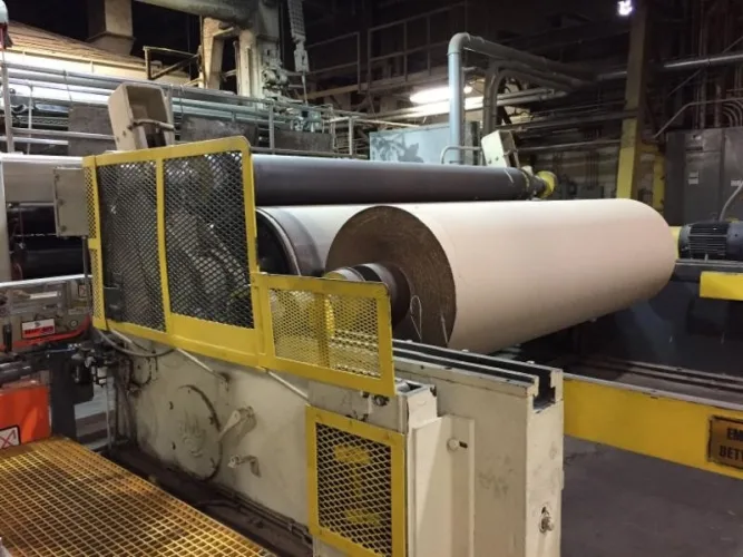 Photo #41 of SAN LEANDRO PAPER MILL, FEATURING: 112" TRIM COMPLETE PAPER BOARD MACHINE W/ (9) J.H. HORNE PRESSURE FORMERS & UPGRADED OCC STOCK PREPARATION SYSTEM (RATED 250 TPD), 2009 WEG HIGH VOLTAGE TRANSFORMER, (10+) NASH VACUUM PUMPS, LARGE SUPPLY OF NEW &