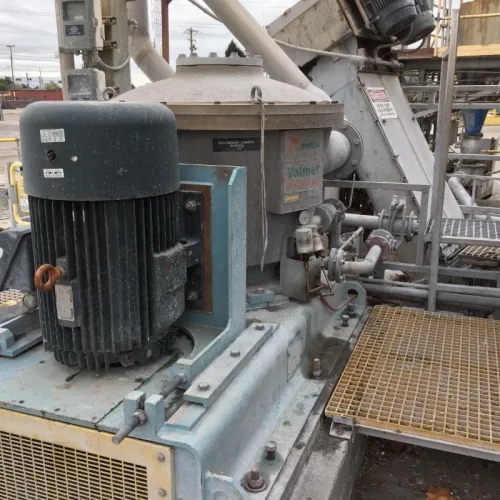Photo #53 of SAN LEANDRO PAPER MILL, FEATURING: 112" TRIM COMPLETE PAPER BOARD MACHINE W/ (9) J.H. HORNE PRESSURE FORMERS & UPGRADED OCC STOCK PREPARATION SYSTEM (RATED 250 TPD), 2009 WEG HIGH VOLTAGE TRANSFORMER, (10+) NASH VACUUM PUMPS, LARGE SUPPLY OF NEW &