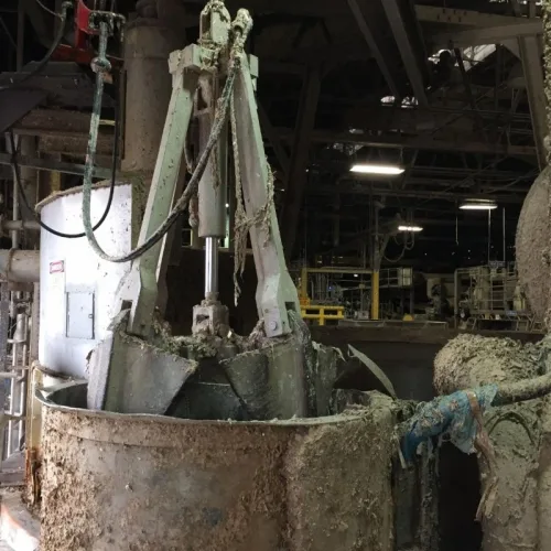 Photo #54 of SAN LEANDRO PAPER MILL, FEATURING: 112" TRIM COMPLETE PAPER BOARD MACHINE W/ (9) J.H. HORNE PRESSURE FORMERS & UPGRADED OCC STOCK PREPARATION SYSTEM (RATED 250 TPD), 2009 WEG HIGH VOLTAGE TRANSFORMER, (10+) NASH VACUUM PUMPS, LARGE SUPPLY OF NEW &