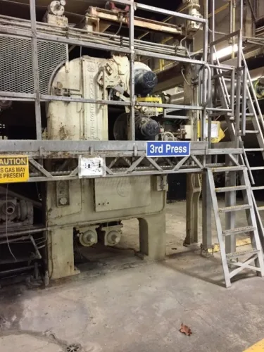 Photo #57 of SAN LEANDRO PAPER MILL, FEATURING: 112" TRIM COMPLETE PAPER BOARD MACHINE W/ (9) J.H. HORNE PRESSURE FORMERS & UPGRADED OCC STOCK PREPARATION SYSTEM (RATED 250 TPD), 2009 WEG HIGH VOLTAGE TRANSFORMER, (10+) NASH VACUUM PUMPS, LARGE SUPPLY OF NEW &