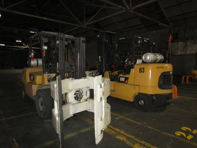 Photo #78 of SAN LEANDRO PAPER MILL, FEATURING: 112" TRIM COMPLETE PAPER BOARD MACHINE W/ (9) J.H. HORNE PRESSURE FORMERS & UPGRADED OCC STOCK PREPARATION SYSTEM (RATED 250 TPD), 2009 WEG HIGH VOLTAGE TRANSFORMER, (10+) NASH VACUUM PUMPS, LARGE SUPPLY OF NEW &