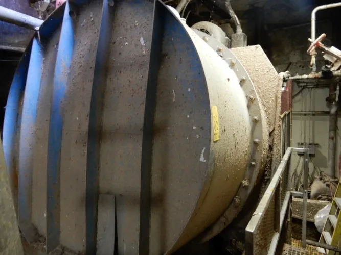 Photo #94 of SAN LEANDRO PAPER MILL, FEATURING: 112" TRIM COMPLETE PAPER BOARD MACHINE W/ (9) J.H. HORNE PRESSURE FORMERS & UPGRADED OCC STOCK PREPARATION SYSTEM (RATED 250 TPD), 2009 WEG HIGH VOLTAGE TRANSFORMER, (10+) NASH VACUUM PUMPS, LARGE SUPPLY OF NEW &