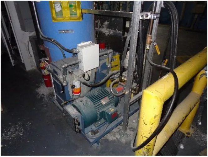Photo #120 of SAN LEANDRO PAPER MILL, FEATURING: 112" TRIM COMPLETE PAPER BOARD MACHINE W/ (9) J.H. HORNE PRESSURE FORMERS & UPGRADED OCC STOCK PREPARATION SYSTEM (RATED 250 TPD), 2009 WEG HIGH VOLTAGE TRANSFORMER, (10+) NASH VACUUM PUMPS, LARGE SUPPLY OF NEW &