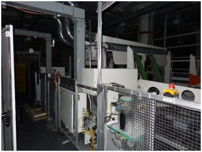 Photo #123 of SAN LEANDRO PAPER MILL, FEATURING: 112" TRIM COMPLETE PAPER BOARD MACHINE W/ (9) J.H. HORNE PRESSURE FORMERS & UPGRADED OCC STOCK PREPARATION SYSTEM (RATED 250 TPD), 2009 WEG HIGH VOLTAGE TRANSFORMER, (10+) NASH VACUUM PUMPS, LARGE SUPPLY OF NEW &