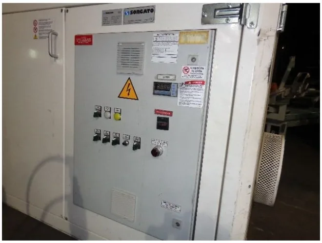 Photo #131 of SAN LEANDRO PAPER MILL, FEATURING: 112" TRIM COMPLETE PAPER BOARD MACHINE W/ (9) J.H. HORNE PRESSURE FORMERS & UPGRADED OCC STOCK PREPARATION SYSTEM (RATED 250 TPD), 2009 WEG HIGH VOLTAGE TRANSFORMER, (10+) NASH VACUUM PUMPS, LARGE SUPPLY OF NEW &