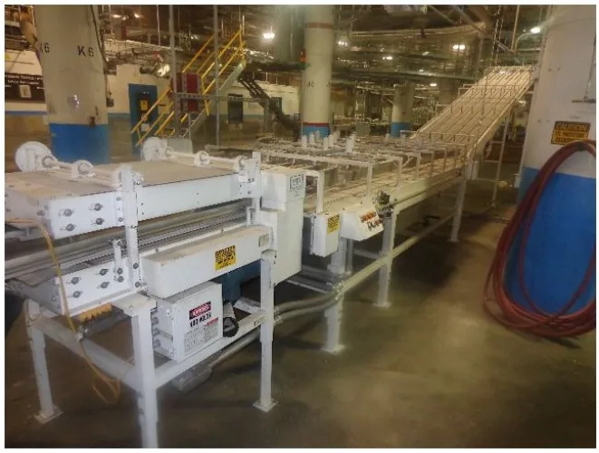 Photo #135 of SAN LEANDRO PAPER MILL, FEATURING: 112" TRIM COMPLETE PAPER BOARD MACHINE W/ (9) J.H. HORNE PRESSURE FORMERS & UPGRADED OCC STOCK PREPARATION SYSTEM (RATED 250 TPD), 2009 WEG HIGH VOLTAGE TRANSFORMER, (10+) NASH VACUUM PUMPS, LARGE SUPPLY OF NEW &