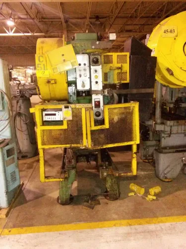 Photo #2 of HUGE 2 DAY AUCTION - DAY 1: EQUIPMENT NO LONGER NEEDED IN THE CONTINUING OPERATIONS OF QUALITY DIE SET CORPORATION, FEATURING PRESSES FROM 60 - 125 TON, GRINDER, VERTICAL MILLING MACHINE, TOOL ROOM, UNCOILERS, STRAIGHTENERS & MORE