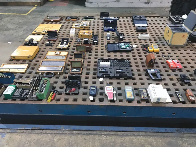 Photo #8 of EQUIPMENT OF BABCOCK & WILCOX COMPANY, A GLOBAL LEADER IN MANUFACTURING OF BOILERS & RELATED EQUIPMENT, FEATURING 200+ STEEL ACORN WELDING TABLES, 70+ WELDERS; MILLER, LINCOLN ELECTRIC, WELDING ACCESSORIES, MACHINING & FABRICATION EQUIPMENT, ROLLING