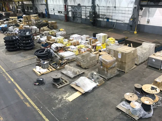Photo #29 of EQUIPMENT OF BABCOCK & WILCOX COMPANY, A GLOBAL LEADER IN MANUFACTURING OF BOILERS & RELATED EQUIPMENT, FEATURING 200+ STEEL ACORN WELDING TABLES, 70+ WELDERS; MILLER, LINCOLN ELECTRIC, WELDING ACCESSORIES, MACHINING & FABRICATION EQUIPMENT, ROLLING