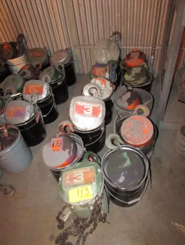 Photo #71 of SURPLUS ASSETS FORMERLY OF AEP-TANNERS CREEK, FEATURING: (2) 2005 PENNSYLVANIA REVERSIBLE HAMMER MILLS, MCGRAW-EDISON HEAVY DUTY SQUIRREL CAGE MOTOR, NATIONAL COIL ELECTRIC MOTOR, (2) YUBA WATER HEATER/HEAT EXCHANGER, VARIOUS MILLER MARK 8 UNIT WELDING