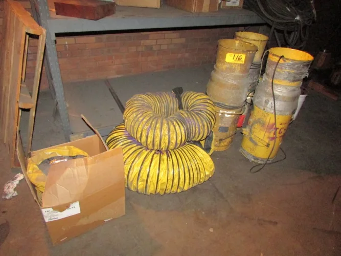 Photo #74 of SURPLUS ASSETS FORMERLY OF AEP-TANNERS CREEK, FEATURING: (2) 2005 PENNSYLVANIA REVERSIBLE HAMMER MILLS, MCGRAW-EDISON HEAVY DUTY SQUIRREL CAGE MOTOR, NATIONAL COIL ELECTRIC MOTOR, (2) YUBA WATER HEATER/HEAT EXCHANGER, VARIOUS MILLER MARK 8 UNIT WELDING