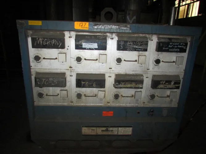 Photo #79 of SURPLUS ASSETS FORMERLY OF AEP-TANNERS CREEK, FEATURING: (2) 2005 PENNSYLVANIA REVERSIBLE HAMMER MILLS, MCGRAW-EDISON HEAVY DUTY SQUIRREL CAGE MOTOR, NATIONAL COIL ELECTRIC MOTOR, (2) YUBA WATER HEATER/HEAT EXCHANGER, VARIOUS MILLER MARK 8 UNIT WELDING