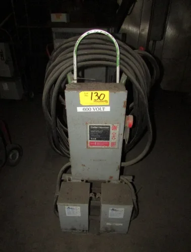 Photo #82 of SURPLUS ASSETS FORMERLY OF AEP-TANNERS CREEK, FEATURING: (2) 2005 PENNSYLVANIA REVERSIBLE HAMMER MILLS, MCGRAW-EDISON HEAVY DUTY SQUIRREL CAGE MOTOR, NATIONAL COIL ELECTRIC MOTOR, (2) YUBA WATER HEATER/HEAT EXCHANGER, VARIOUS MILLER MARK 8 UNIT WELDING