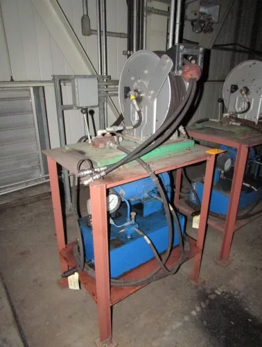 Photo #88 of SURPLUS ASSETS FORMERLY OF AEP-TANNERS CREEK, FEATURING: (2) 2005 PENNSYLVANIA REVERSIBLE HAMMER MILLS, MCGRAW-EDISON HEAVY DUTY SQUIRREL CAGE MOTOR, NATIONAL COIL ELECTRIC MOTOR, (2) YUBA WATER HEATER/HEAT EXCHANGER, VARIOUS MILLER MARK 8 UNIT WELDING