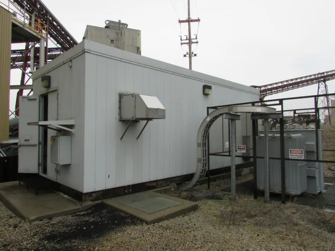 Photo #91 of SURPLUS ASSETS FORMERLY OF AEP-TANNERS CREEK, FEATURING: (2) 2005 PENNSYLVANIA REVERSIBLE HAMMER MILLS, MCGRAW-EDISON HEAVY DUTY SQUIRREL CAGE MOTOR, NATIONAL COIL ELECTRIC MOTOR, (2) YUBA WATER HEATER/HEAT EXCHANGER, VARIOUS MILLER MARK 8 UNIT WELDING