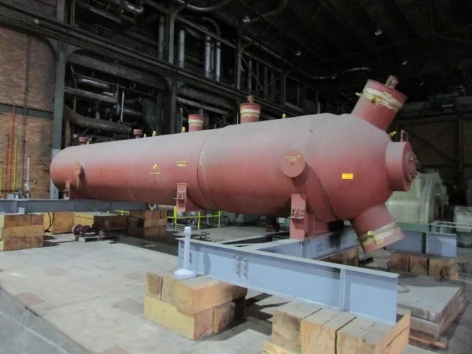 Photo #98 of SURPLUS ASSETS FORMERLY OF AEP-TANNERS CREEK, FEATURING: (2) 2005 PENNSYLVANIA REVERSIBLE HAMMER MILLS, MCGRAW-EDISON HEAVY DUTY SQUIRREL CAGE MOTOR, NATIONAL COIL ELECTRIC MOTOR, (2) YUBA WATER HEATER/HEAT EXCHANGER, VARIOUS MILLER MARK 8 UNIT WELDING
