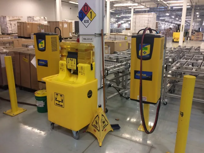 Photo #1 of SOLAR INVERTER MANUFACTURING FACILITY, HUGE 2-DAY ONLINE AUCTION, DAY  1 - FEATURING: ELABO SAFETY TEST SYSTEMS, LARGE QUANTITY OF TEST & MEASUREMENT EQUIPMENT, 200+ ALUMINUM CARTS W/ RF ID TAG SYSTEM, 3M-MATIC CASE SEALERS, (2) RAYMOND SWING REACH TURRET