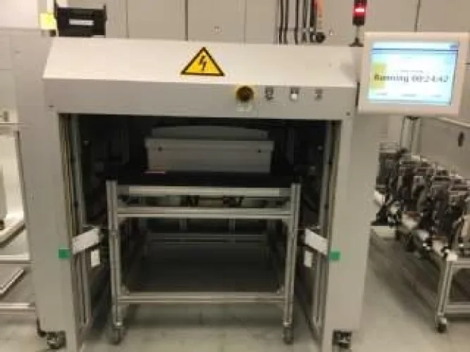 Photo #2 of SOLAR INVERTER MANUFACTURING FACILITY, HUGE 2-DAY ONLINE AUCTION, DAY  1 - FEATURING: ELABO SAFETY TEST SYSTEMS, LARGE QUANTITY OF TEST & MEASUREMENT EQUIPMENT, 200+ ALUMINUM CARTS W/ RF ID TAG SYSTEM, 3M-MATIC CASE SEALERS, (2) RAYMOND SWING REACH TURRET
