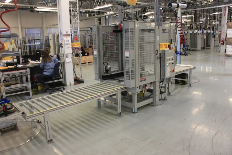 Photo #3 of SOLAR INVERTER MANUFACTURING FACILITY, HUGE 2-DAY ONLINE AUCTION, DAY  1 - FEATURING: ELABO SAFETY TEST SYSTEMS, LARGE QUANTITY OF TEST & MEASUREMENT EQUIPMENT, 200+ ALUMINUM CARTS W/ RF ID TAG SYSTEM, 3M-MATIC CASE SEALERS, (2) RAYMOND SWING REACH TURRET