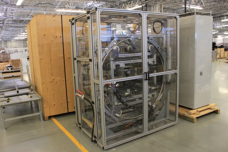 Photo #7 of SOLAR INVERTER MANUFACTURING FACILITY, HUGE 2-DAY ONLINE AUCTION, DAY  1 - FEATURING: ELABO SAFETY TEST SYSTEMS, LARGE QUANTITY OF TEST & MEASUREMENT EQUIPMENT, 200+ ALUMINUM CARTS W/ RF ID TAG SYSTEM, 3M-MATIC CASE SEALERS, (2) RAYMOND SWING REACH TURRET