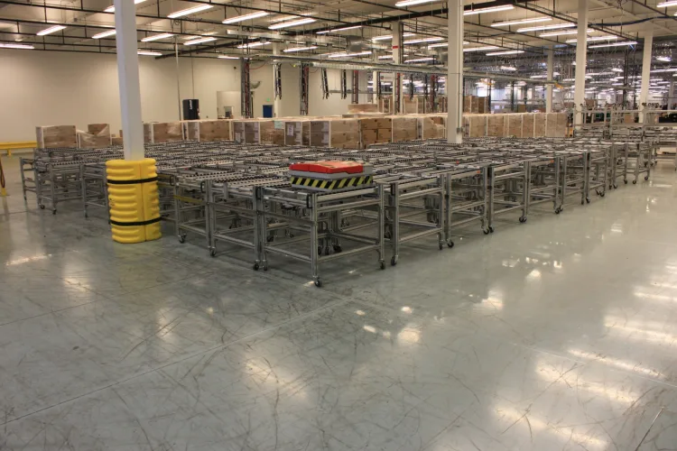 Photo #24 of SOLAR INVERTER MANUFACTURING FACILITY, HUGE 2-DAY ONLINE AUCTION, DAY  1 - FEATURING: ELABO SAFETY TEST SYSTEMS, LARGE QUANTITY OF TEST & MEASUREMENT EQUIPMENT, 200+ ALUMINUM CARTS W/ RF ID TAG SYSTEM, 3M-MATIC CASE SEALERS, (2) RAYMOND SWING REACH TURRET