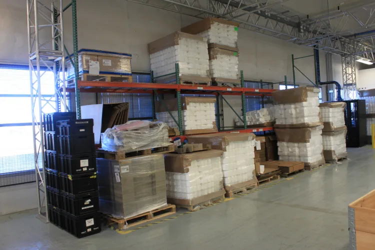 Photo #36 of SOLAR INVERTER MANUFACTURING FACILITY, HUGE 2-DAY ONLINE AUCTION, DAY  1 - FEATURING: ELABO SAFETY TEST SYSTEMS, LARGE QUANTITY OF TEST & MEASUREMENT EQUIPMENT, 200+ ALUMINUM CARTS W/ RF ID TAG SYSTEM, 3M-MATIC CASE SEALERS, (2) RAYMOND SWING REACH TURRET