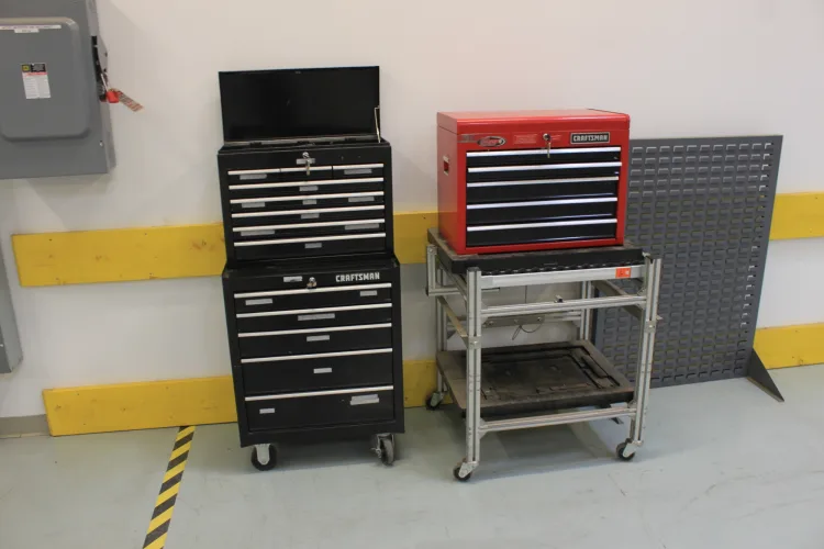 Photo #41 of SOLAR INVERTER MANUFACTURING FACILITY, HUGE 2-DAY ONLINE AUCTION, DAY  1 - FEATURING: ELABO SAFETY TEST SYSTEMS, LARGE QUANTITY OF TEST & MEASUREMENT EQUIPMENT, 200+ ALUMINUM CARTS W/ RF ID TAG SYSTEM, 3M-MATIC CASE SEALERS, (2) RAYMOND SWING REACH TURRET