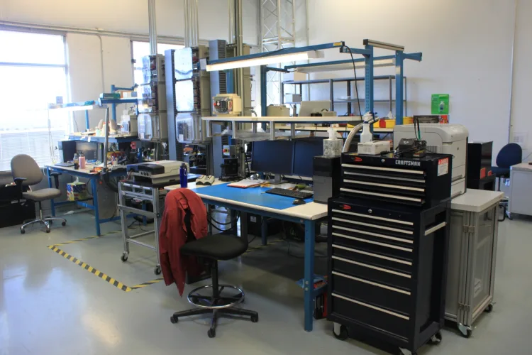 Photo #45 of SOLAR INVERTER MANUFACTURING FACILITY, HUGE 2-DAY ONLINE AUCTION, DAY  1 - FEATURING: ELABO SAFETY TEST SYSTEMS, LARGE QUANTITY OF TEST & MEASUREMENT EQUIPMENT, 200+ ALUMINUM CARTS W/ RF ID TAG SYSTEM, 3M-MATIC CASE SEALERS, (2) RAYMOND SWING REACH TURRET