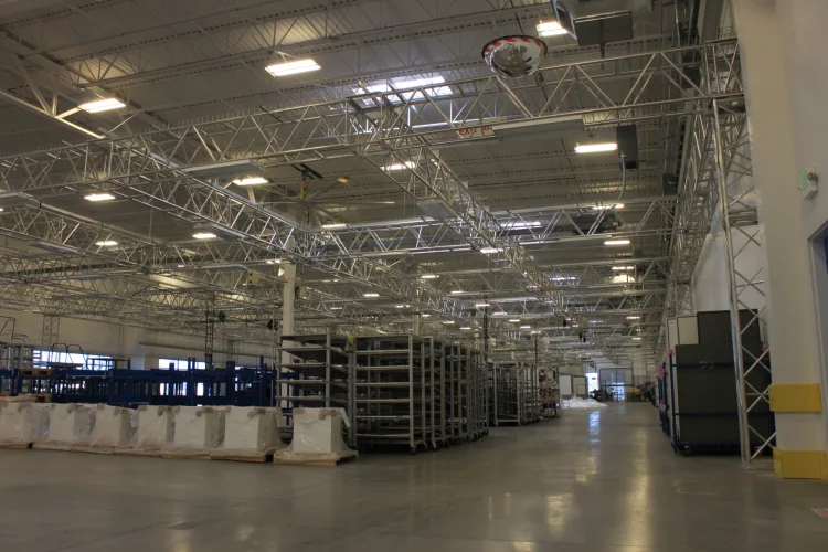 Photo #1 of SOLAR INVERTER MANUFACTURING FACILITY, HUGE 2-DAY ONLINE AUCTION, DAY 2 - FEATURING: AN OVERHEAD ALUMINUM TRUSS SYSTEM W/ LED LIGHT SETUP, STATE-OF-THE-ART ENVIRONMENTAL TEST CHAMBERS, BRIDGE CRANE SYSTEM W/ (2) 20 TON WAZEE CRANES & (4) 10 TON SHAW-BOX