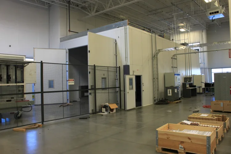 Photo #3 of SOLAR INVERTER MANUFACTURING FACILITY, HUGE 2-DAY ONLINE AUCTION, DAY 2 - FEATURING: AN OVERHEAD ALUMINUM TRUSS SYSTEM W/ LED LIGHT SETUP, STATE-OF-THE-ART ENVIRONMENTAL TEST CHAMBERS, BRIDGE CRANE SYSTEM W/ (2) 20 TON WAZEE CRANES & (4) 10 TON SHAW-BOX
