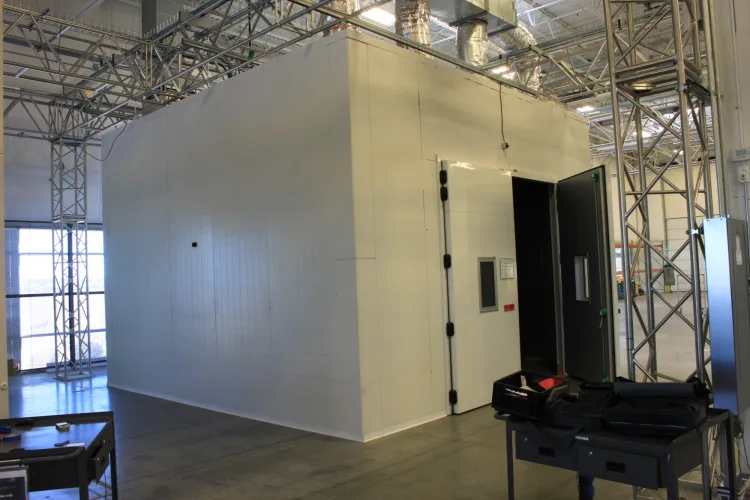 Photo #8 of SOLAR INVERTER MANUFACTURING FACILITY, HUGE 2-DAY ONLINE AUCTION, DAY 2 - FEATURING: AN OVERHEAD ALUMINUM TRUSS SYSTEM W/ LED LIGHT SETUP, STATE-OF-THE-ART ENVIRONMENTAL TEST CHAMBERS, BRIDGE CRANE SYSTEM W/ (2) 20 TON WAZEE CRANES & (4) 10 TON SHAW-BOX