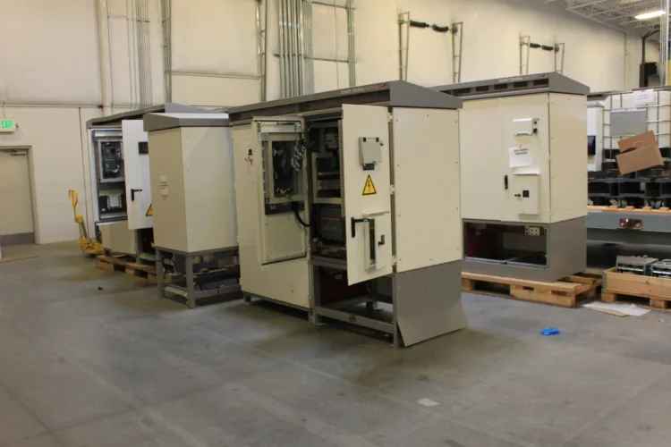 Photo #28 of SOLAR INVERTER MANUFACTURING FACILITY, HUGE 2-DAY ONLINE AUCTION, DAY 2 - FEATURING: AN OVERHEAD ALUMINUM TRUSS SYSTEM W/ LED LIGHT SETUP, STATE-OF-THE-ART ENVIRONMENTAL TEST CHAMBERS, BRIDGE CRANE SYSTEM W/ (2) 20 TON WAZEE CRANES & (4) 10 TON SHAW-BOX