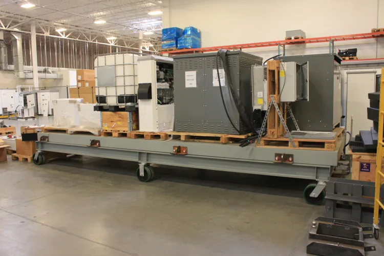 Photo #63 of SOLAR INVERTER MANUFACTURING FACILITY, HUGE 2-DAY ONLINE AUCTION, DAY 2 - FEATURING: AN OVERHEAD ALUMINUM TRUSS SYSTEM W/ LED LIGHT SETUP, STATE-OF-THE-ART ENVIRONMENTAL TEST CHAMBERS, BRIDGE CRANE SYSTEM W/ (2) 20 TON WAZEE CRANES & (4) 10 TON SHAW-BOX