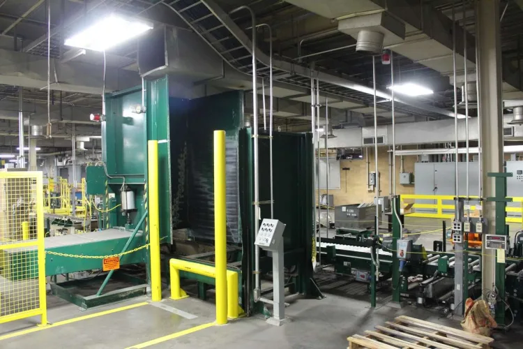 Photo #10 of INVISTA - SHORT NOTICE AUCTION FEATURING PRODUCTION PACKAGING EQUIPMENT, TANK FARM INCLUDING 7 STAINLESS STEEL VERTICAL TANKS, STORAGE SILOS, EXTRUDERS & BALER