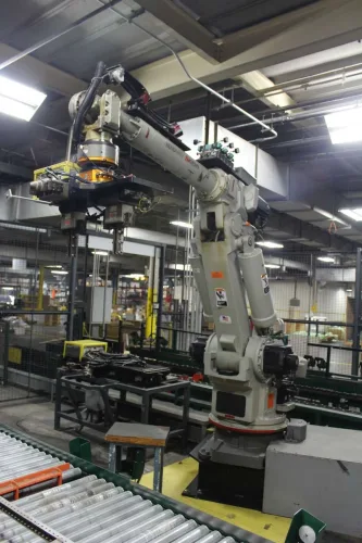 Photo #14 of INVISTA - SHORT NOTICE AUCTION FEATURING PRODUCTION PACKAGING EQUIPMENT, TANK FARM INCLUDING 7 STAINLESS STEEL VERTICAL TANKS, STORAGE SILOS, EXTRUDERS & BALER
