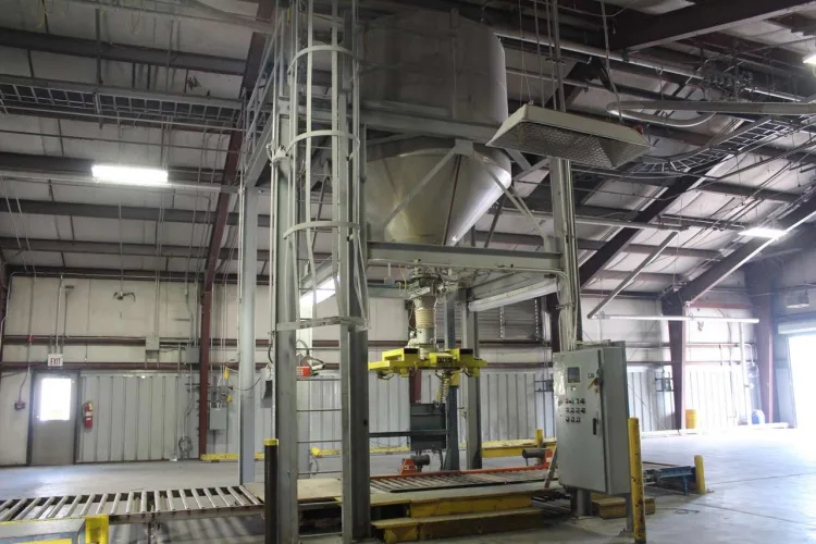 Photo #23 of INVISTA - SHORT NOTICE AUCTION FEATURING PRODUCTION PACKAGING EQUIPMENT, TANK FARM INCLUDING 7 STAINLESS STEEL VERTICAL TANKS, STORAGE SILOS, EXTRUDERS & BALER