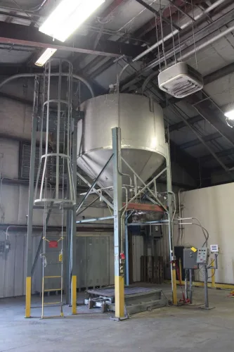 Photo #25 of INVISTA - SHORT NOTICE AUCTION FEATURING PRODUCTION PACKAGING EQUIPMENT, TANK FARM INCLUDING 7 STAINLESS STEEL VERTICAL TANKS, STORAGE SILOS, EXTRUDERS & BALER