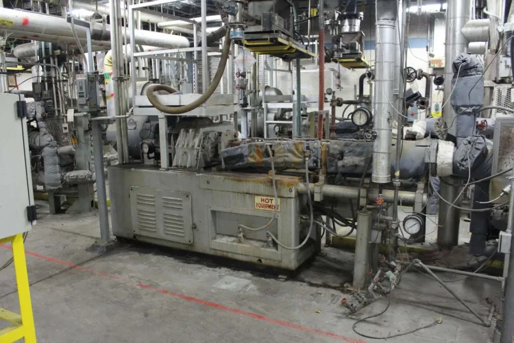 Photo #38 of INVISTA - SHORT NOTICE AUCTION FEATURING PRODUCTION PACKAGING EQUIPMENT, TANK FARM INCLUDING 7 STAINLESS STEEL VERTICAL TANKS, STORAGE SILOS, EXTRUDERS & BALER