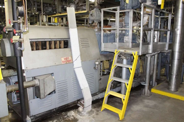 Photo #39 of INVISTA - SHORT NOTICE AUCTION FEATURING PRODUCTION PACKAGING EQUIPMENT, TANK FARM INCLUDING 7 STAINLESS STEEL VERTICAL TANKS, STORAGE SILOS, EXTRUDERS & BALER
